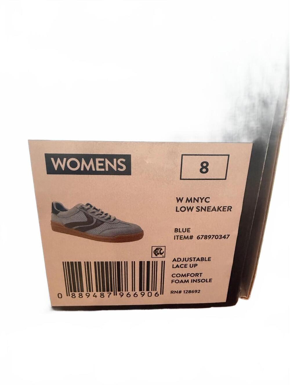 Madden NYC Women's W MNYC Low Sneaker Blue Size 8